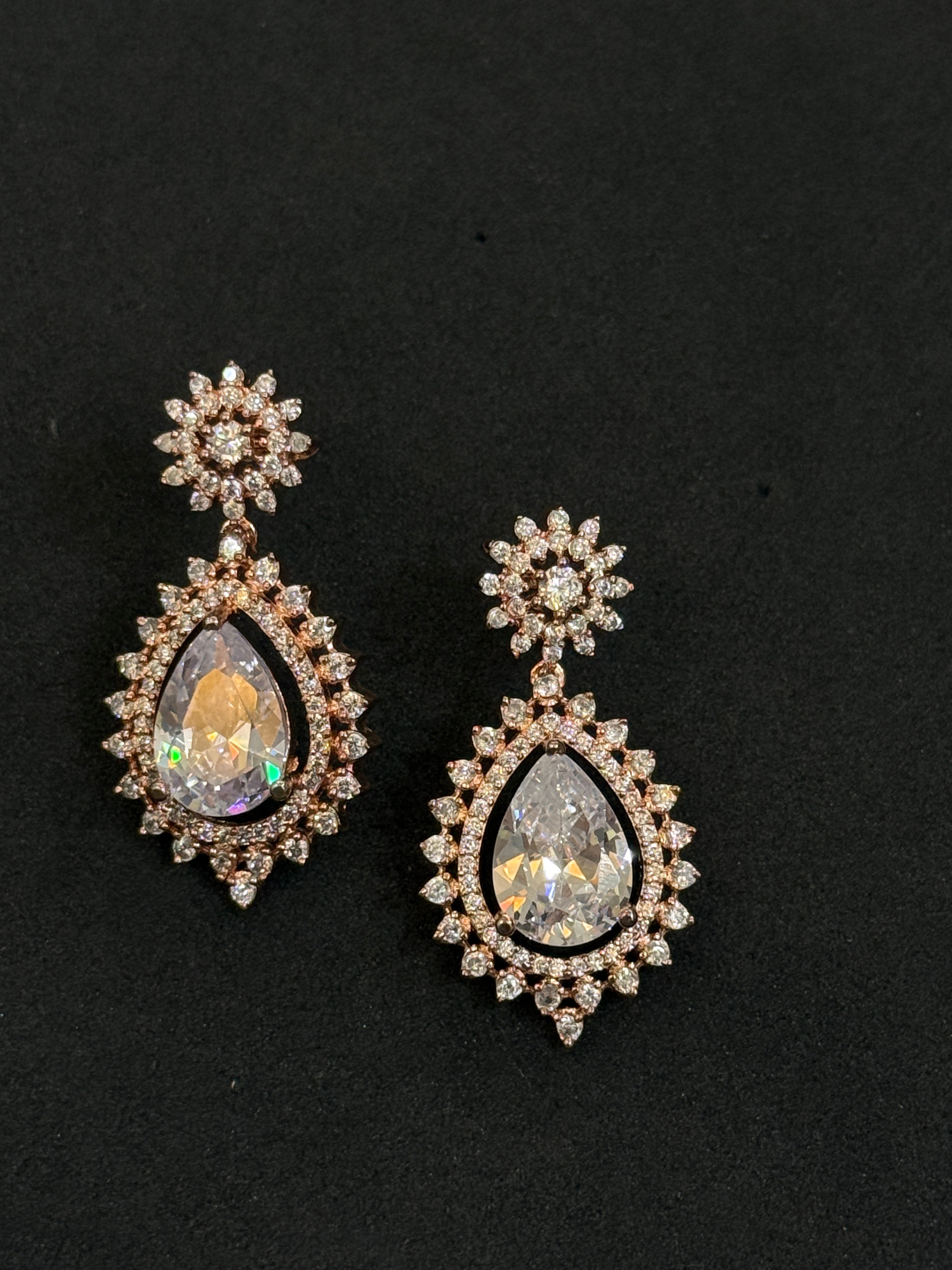 Crystal Drop Earrings